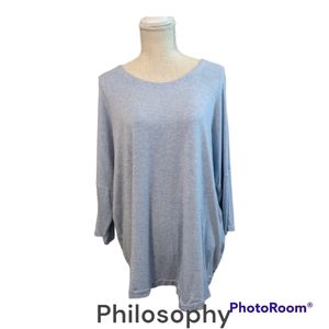 Philosophy Blue Tee Shirt